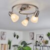 Chapod Plafondlamp LED Nikkel mat, 3-lichts