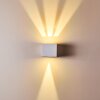 Jonava Buiten muurverlichting LED Wit, 2-lichts
