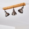 Tholen Plafondlamp Bruin, 3-lichts