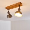 Tholen Plafondlamp Bruin, 2-lichts