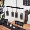 Vaurois Hanglamp Messing, Zwart, 4-lichts