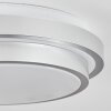 Subles Plafondpaneel LED Zilver, 1-licht, Bewegingsmelder
