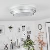 Subles Plafondpaneel LED Zilver, 1-licht, Bewegingsmelder