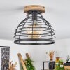 Omba Plafondlamp Hout licht, 1-licht