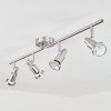 Lonquimay Plafondlamp Nikkel mat, 4-lichts