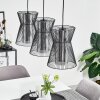 Chaca Hanglamp Zwart, 3-lichts