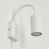 Javel Muurlamp Wit, 1-licht
