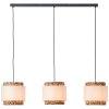 Brilliant Waterlilly Hanglamp Zwart, 3-lichts