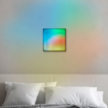 Brilliant Malgas Plafondpaneel LED Wit, 1-licht, Afstandsbediening