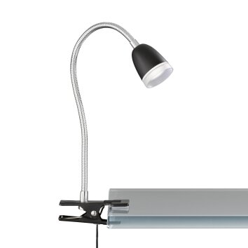 FHL easy Nox Klemlamp LED Zwart, 1-licht