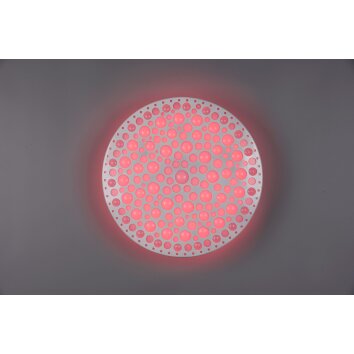 Reality Chizu Plafondlamp LED Wit, 1-licht, Afstandsbediening, Kleurwisselaar