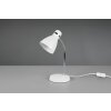 Reality Harvey Tafellamp Chroom, Wit, 1-licht