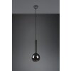 Trio Clayton Hanglamp Zwart, 1-licht