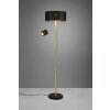 Trio Motel Staande lamp Messing, 1-licht