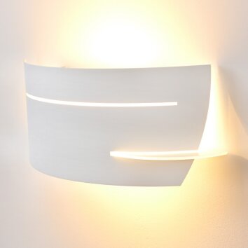 Novara Muurlamp Wit, 1-licht