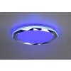 Reality Ando Plafondlamp LED Chroom, 1-licht, Afstandsbediening