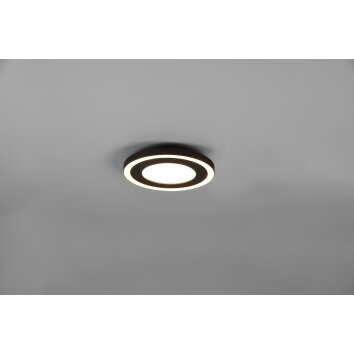 Reality Carus Plafondlamp LED Zwart, 1-licht