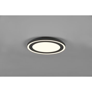 Reality Carus Plafondlamp LED Zwart, 1-licht