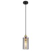 Globo FANNI Hanger Messing, Zwart, 1-licht