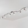 Chapod Plafondlamp LED Chroom, Nikkel mat, 6-lichts