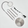 Haltia Staande lamp LED Nikkel mat, 1-licht
