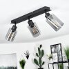 Hunouri Plafondlamp Zwart, 3-lichts