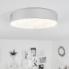 Mentque Plafondlamp LED Zilver, 1-licht