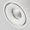 Laonsana Plafondlamp LED Zwart, Wit, 2-lichts