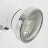 Lanrigan Muurlamp LED Chroom, Wit, 1-licht