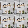 Espenel Hanglamp Natuurlijke kleuren, Zwart, 4-lichts