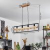 Espenel Hanglamp Natuurlijke kleuren, Zwart, 4-lichts
