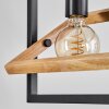 Espenel Hanglamp Natuurlijke kleuren, Zwart, 4-lichts