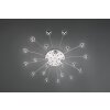 Trio Bullet Plafondlamp LED Chroom, 21-lichts