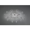 Trio Bullet Plafondlamp LED Chroom, 21-lichts
