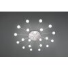 Trio Bullet Plafondlamp LED Nikkel mat, 21-lichts