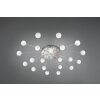 Trio Bullet Plafondlamp LED Nikkel mat, 21-lichts