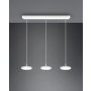 Trio Tray Hanglamp LED Wit, 3-lichts