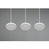 Trio Tray Hanglamp LED Wit, 3-lichts