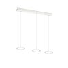 Trio Tray Hanglamp LED Wit, 3-lichts