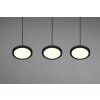 Trio Tray Hanglamp LED Zwart, 3-lichts