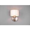 Trio Cassio Muurlamp Nikkel mat, 1-licht