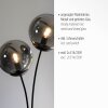 Leuchten-Direkt BIG WIDOW Hanglamp Zwart, 2-lichts