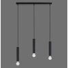 Leuchten-Direkt BRUNA Hanglamp Zwart, 3-lichts