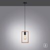 Leuchten-Direkt FRANKY Hanglamp Zwart, 1-licht