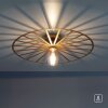Leuchten-Direkt SPIKE Plafondlamp Messing, 1-licht