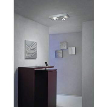 Escale SPOT IT Plafondlamp LED Aluminium, 2-lichts