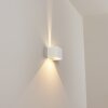 Tamarin Buiten muurverlichting LED Wit, 2-lichts