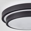 Subles Plafondlamp LED Zwart, Wit, 1-licht, Bewegingsmelder