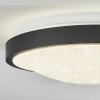 Subles Plafondlamp LED Zwart, Wit, 1-licht, Bewegingsmelder