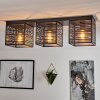 Cire Plafondlamp Zwart, 3-lichts